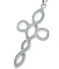 Collana catena ciondolo - , croce