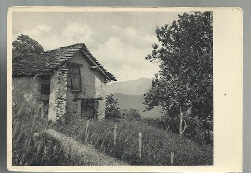 Vecchia cartolina luogo - cartolina,