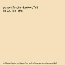 grosses Taschen-Lexikon; Teil