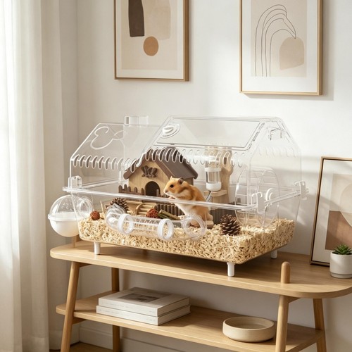 Hamster cage villa - cage, with