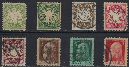 Old stamps from - old,