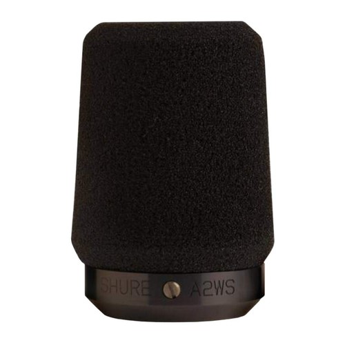Shure a2ws spugna acustica - a2ws-bk,