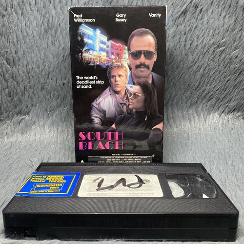 South beach vhs tape 1992 - beach,