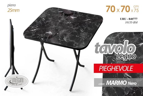 Tavolo pieghevole salvaspazio - tavolo,