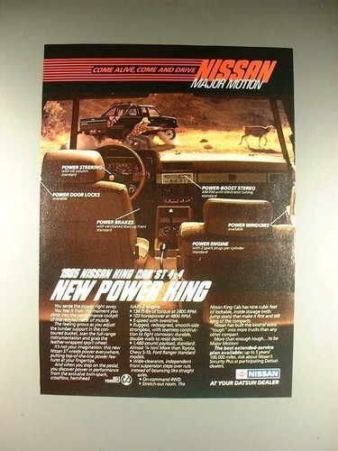 Pubblicità camion nissan king - pubblicità,
