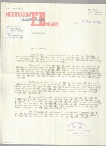 Fascio 1940 motofurgoni - fascio,