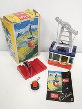 Funivia vintage tedesca occidentale Rigi Lehmann 900 skilift in scatola - latta antica