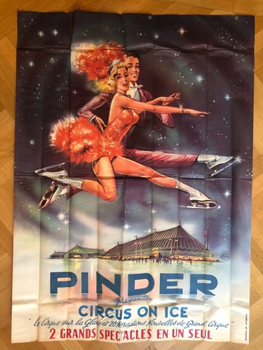 Affiche cirque pinder on - cirque,