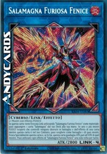 SALAMAGNA FURIOSA FENICE (Salamangreat Raging Phoenix) Segreta RA04 IT083 • 1Ed