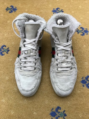 Gucci shearling beige - beige, web