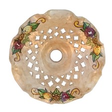 LAMPADARIO IN CERAMICA ARTISTICA DI VIETRI E DECORATO A MANO 100% MADE IN ITALY