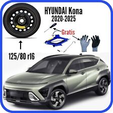 Ruotino Di Scorta 5Fori Da 16 Per La Hyundai Kona Con Kit Cric Guanti Cacciavite