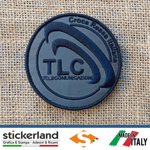 Toppa patch croce - croce, rossa