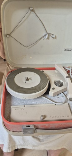 Giradischi vintage portatile