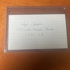 Scheda indice Syl Apps Sr