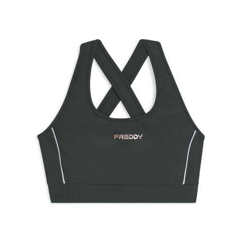Top tecnico con spalline