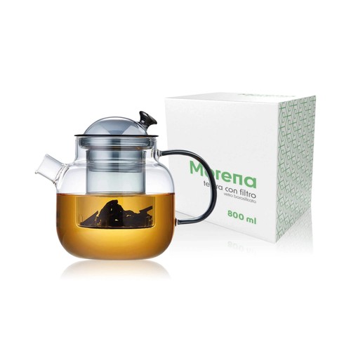 Teiera vetro borosilicato - in,