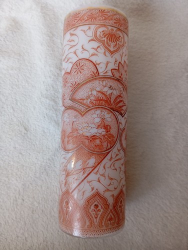 Vase rouleau opaline - en,