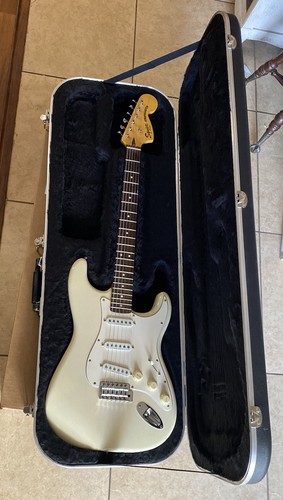 Chitarra bianca squier vintage - squier,