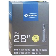 Tubo flessibile bicicletta Schwalbe SV15-50 bici da corsa 28 pollici 18-28/62...