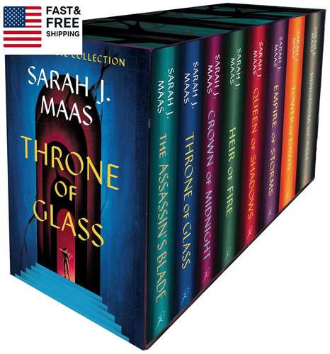 Throne glass hardcover box - of,
