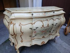 COMO' LACCATO VENEZIANO FIORI