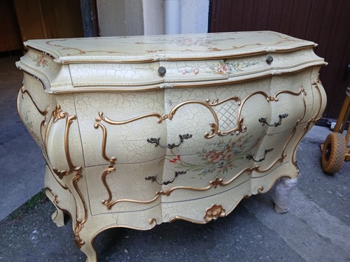 Como laccato veneziano fiori - como',
