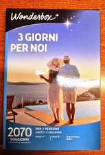 Cofanetto Regalo WONDERBOX "3 Giorni Per Noi"