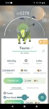 Pokemon Tauros Shiny 30 Days