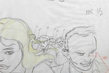 Milo Manara (1945) Profumo Dell'Invisibile Disegno Erotico Cornice: 44,5 X 68 Cm