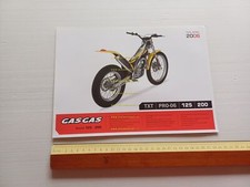 GAS-GAS TXT PRO-06 trial 125 - 200 2006 depliant italiano originale