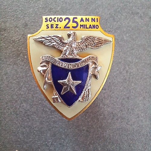 Distintivo cai socio anni - socio, 25