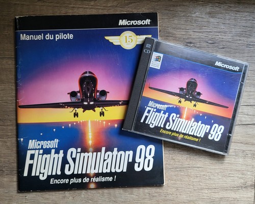 Jeu flight simulator 98 - simulator,