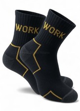 6 PAIA CALZE CALZINI UOMO SOPRA LA CAVIGLIA DA LAVORO RINFORZATI  WORK SOCKS 