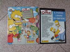 ALBUM PANINI THE SIMPSONS MANUALE DI SOPRAVVIVENZA PER LA SCUOLA COMPLETO
