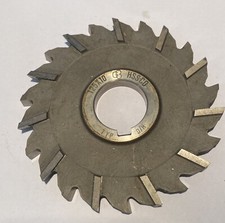 FRESA A DISCO A DENTI ALTERNATI in HSS-Co DIAM.125mm SPESSORE 10mm FORO DIAM.32