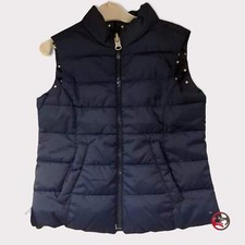 Gilet imbottito Benetton bambina 12-24 mesi 1-2 anni double-face