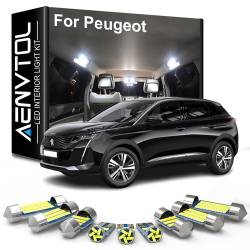 Interno led per - led, peugeot