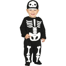 COSTUME SCHELETRO 12/18 MESI