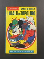 CLASSICI DISNEY PRIMA SERIE 5 “I GIALLI DI TOPOLINO” OTTIMO