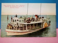 Catalina Island CA fondo vetro battello a vapore imperatrice sottomarino giardino meteorite barca