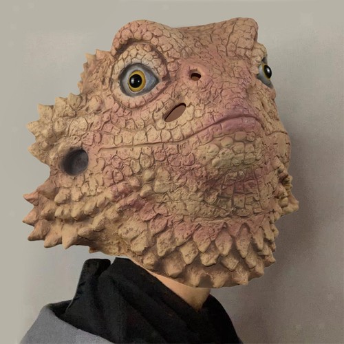 Maschera testa animale - testa,