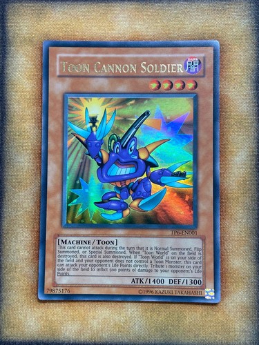 Yugioh toon cannone - toon, soldato