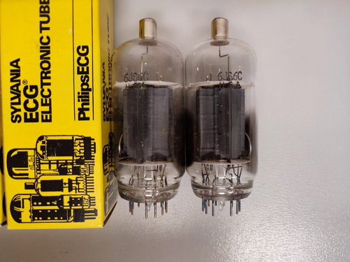 6js6c sylvania philips ecg - 2x,