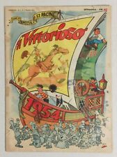 VITTORIOSO giornale n.1 Jacovitti Ed. Ave 1954  !!!!!!!