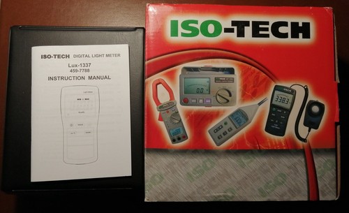 Iso tech luxmetro - iso-tech, misuratore
