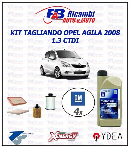 Kit tagliando opel agila 3 - opel, 1.3