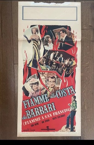 Locandina originale fiamme - originale,