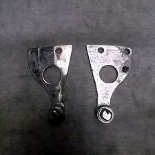 Jaguar E TYPE XKE ROADSTER OTS SOFT TOP BRACKETS GANCI PERNI LATERALI CAPOTE