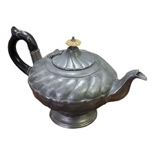 antica TEIERA BROCCA in PELTRO